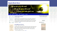 Desktop Screenshot of baptistbookstorepg.com